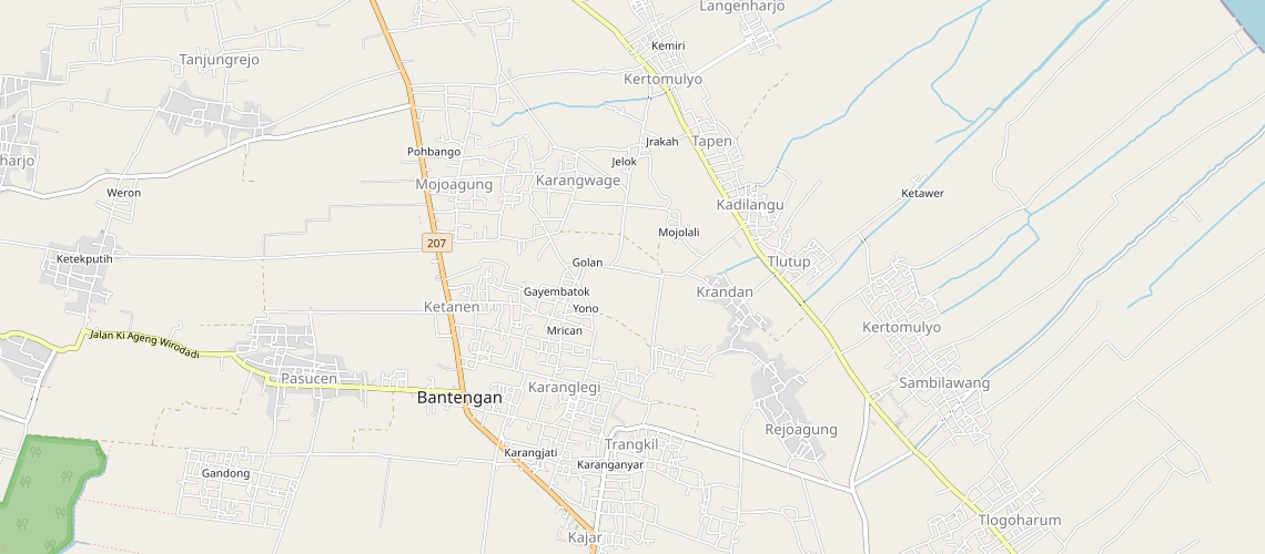 Peta Trangkil